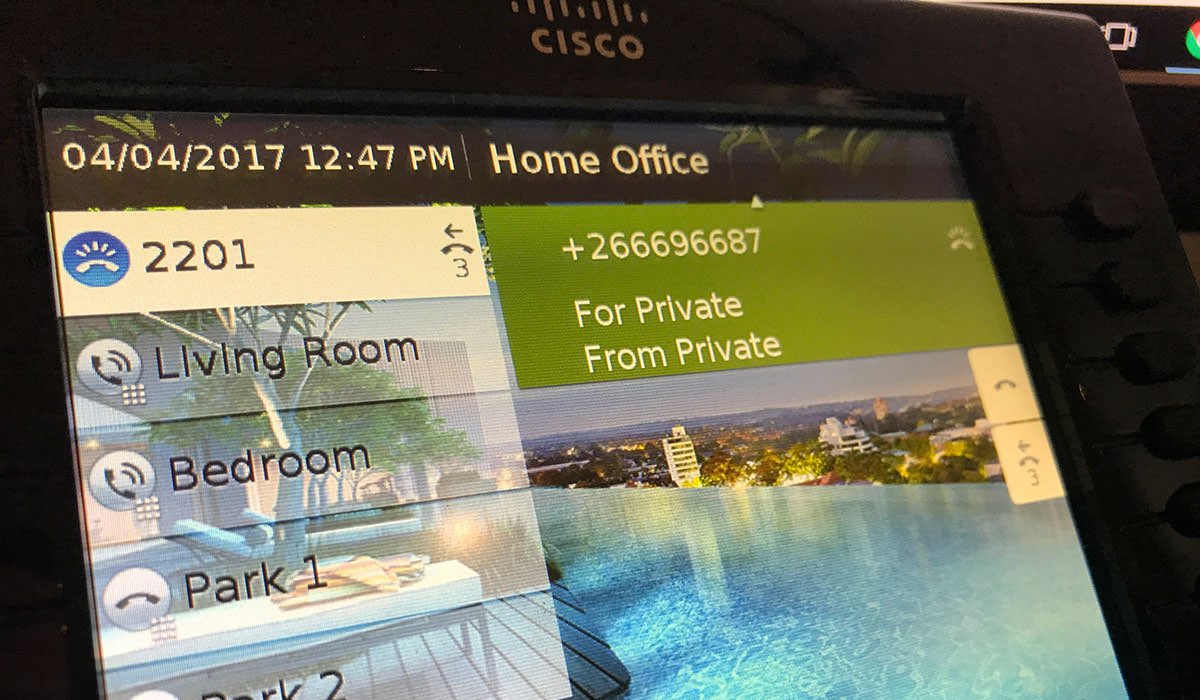 Solving the mystery of calls from +266696687