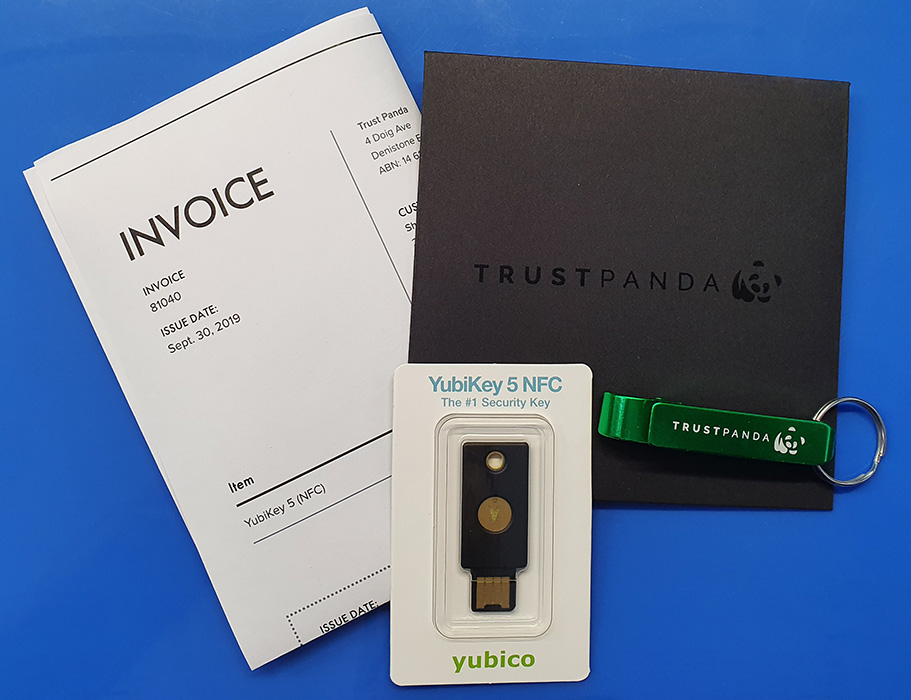 YubiKey from Trust Panda